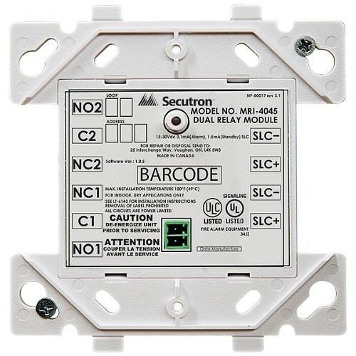 Secutron MRI-4045 Dual Relay Module