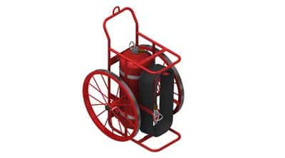Amerex B675 150 Pound Halotron 1 Wheeled