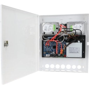 Speco N32WNRE NRE Series 32-Channel Wall Mount NVR with Facial Recognition, 12TB HDD, White