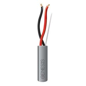 Genesis 21211109 16/2 Stranded Riser Cable, Unshielded, CL3R, FPLR, CMR, FT4, Sunlight Resistant, 1000' (304.8 m), REELEX Pull Box, Gray