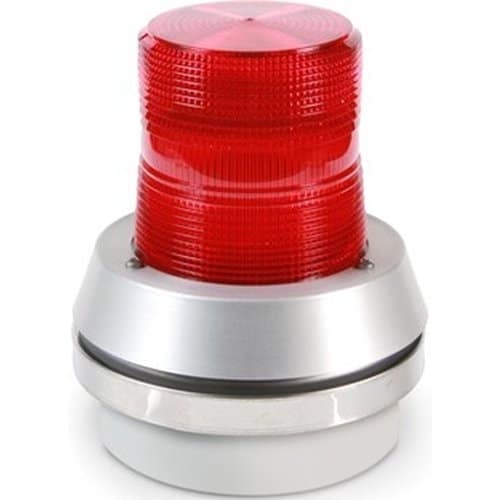 Edwards Signaling 51A-G1 51A-G1 Amber Incandescent Beacon with Horn, in x 7.38 in H, 24VDC, Flashing, 95dB@1m, -35 to 66 max operating temperature