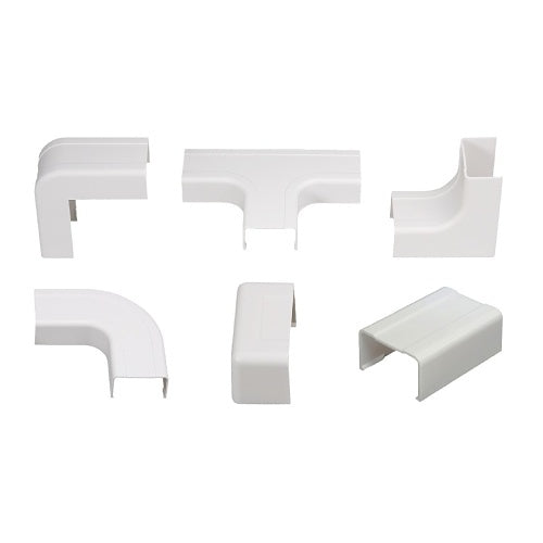 ADI PRO 0E-175CPW 1-3/4" X 1" Combo Pack White (2 of all connectors except drop ceiling)