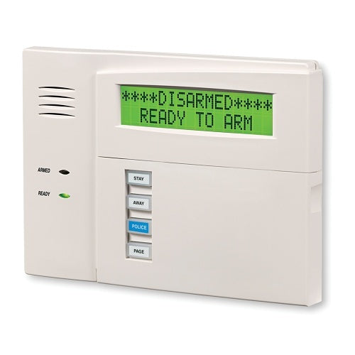 Resideo 6160RFC Deluxe Custom Alpha Keypad with Integrated Receiver for VISTA Security Systems