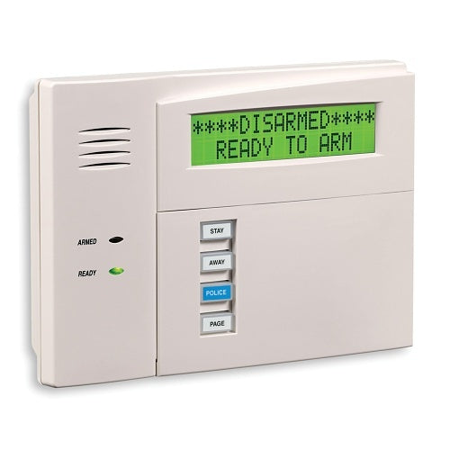 Resideo 6160RFC Deluxe Custom Alpha Keypad with Integrated Receiver for VISTA Security Systems