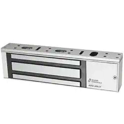 Alarm Controls AM6333 Hardware Kit for 1200S Single Magnetic Locks, 12/24V DC, Clear Anodized