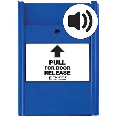 Camden CM-701SO Blue Pull For Door Release Station