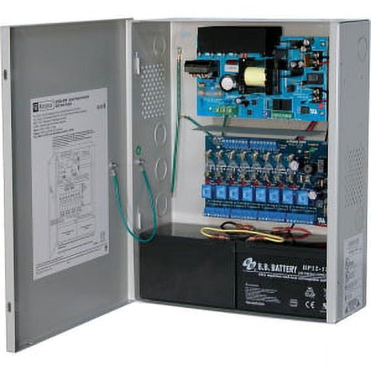 Power Supply 8 Fuse 12VDC Or 24VDC @ 6A