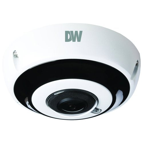 Digital Watchdog DWC-XFFA12Ai 12MP MEGApix Fisheye IP Camera with Built-in AI, 360° Room Coverage, 1.5mm Lens, 70' Range Smart IR