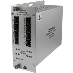 Comnet network switch on a white background