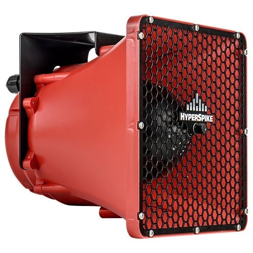 System Sensor 90215A-801-05-L HyperSpike TCPA-10 Long Range Speaker, UL 1480 C1D2, 8ohm, 25/70/100V, Red