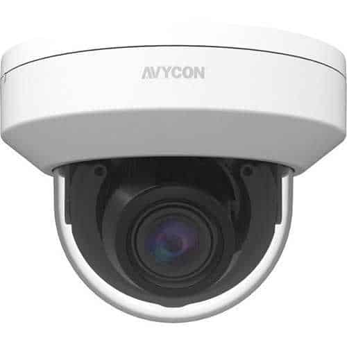 AVYCON AVC-TD52M 5MP 4-in-1 HD-TVI/CVI/AHD/Analog Indoor IR Dome Camera, 2.7-13.5mm Lens, White