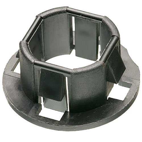 Arlington 4402 1 in All Plastic snap-in type for knockouts