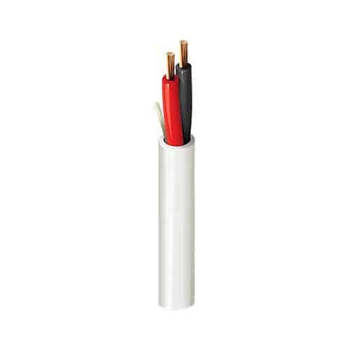 Belden 6200UE 010Z500 16/2 Stranded BC Security and Commercial Audio Cable, Plenum-CMP, Flamarrest Jacket with Ripcord, 500' (152.4m) ReelTuff Box, Black