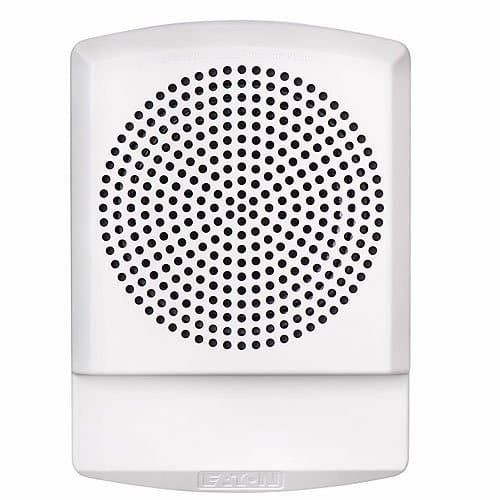 Eaton ELFHNW-N Wheelock Eluxa Low Frequency Sounder, Wall, No Lettering, 24V, Indoor, White