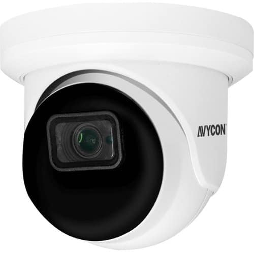 AVYCON AVC-TE51F28 5MP HD-TVI Turret Camera, 2.8mm Fixed Lens, NDAA Compliant, White