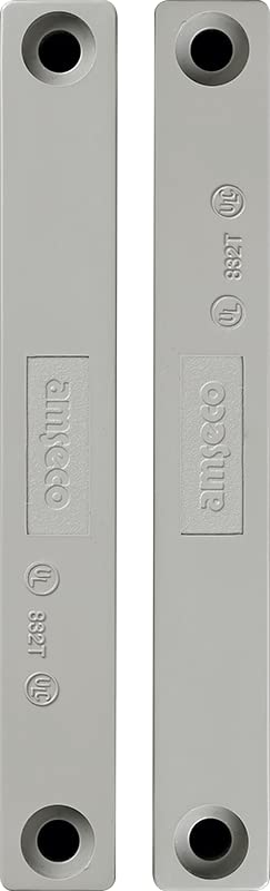 Potter AMS-37LG 4" Industrial Magnetic Contact with 2" Gap, 24" Leads, Gray (4350172)