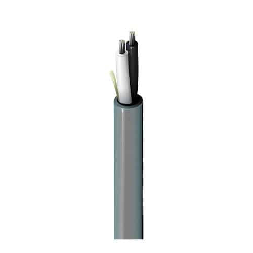 Belden 6100UE 009U250 14/2 Stranded Security and Commercial Audio Cable, Plenum, BC, CL2P, Flamarrest, 250' (76.2m) UnReel, White