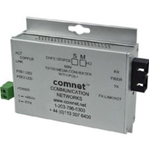 Comnet communication network device on a white background