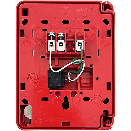 Fire-Lite W-BG12LX SWIFT Wireless Addressable Pull Station, Includes CR123A Batteries