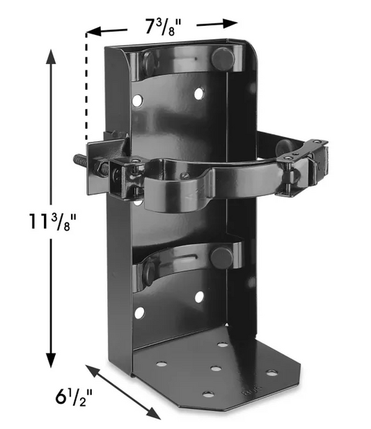 Amerex 810 Steel Heavy Duty Fire Extinguisher Bracket