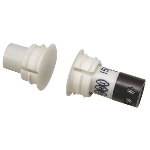 GRI N150RS-T-B Recessed 1/2" Short Switch Set with MM-400 Rare Earth Magnet and Terminals, Brown 10 pack