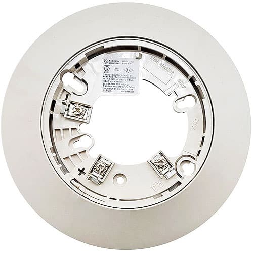 Fire-Lite H365-IV Addressable Heat Detector, Low-Profile Intelligent 135°F Fixed Thermal Sensor, LiteSpeed and CLIP, Ivory