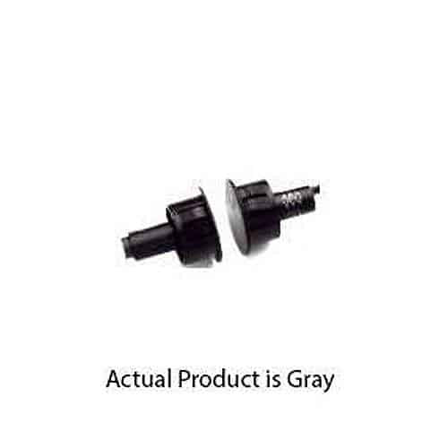GRI 184-12 1" Steel Door Recessed Switch Set, Standard Gap, Gray 10 pack