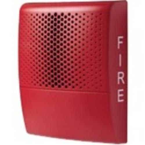 Kidde EG4SRF Genesis EG4 Wall Spkr,Red,Fire