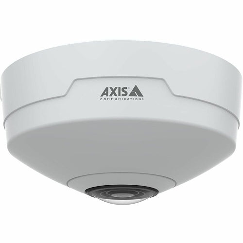 AXIS M4327-P 6MP Indoor Panoramic IP Camera with Deep Learning, 1.1mm Fisheye Lens, White (Replaces 01731-004)