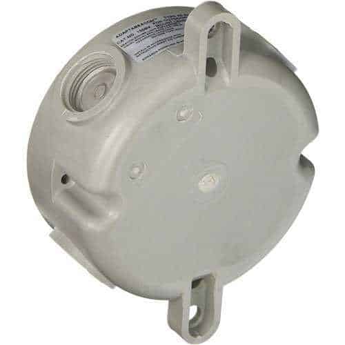 Edwards Signaling Outlet Box Attachment for 105 Series AdaptaBeacon