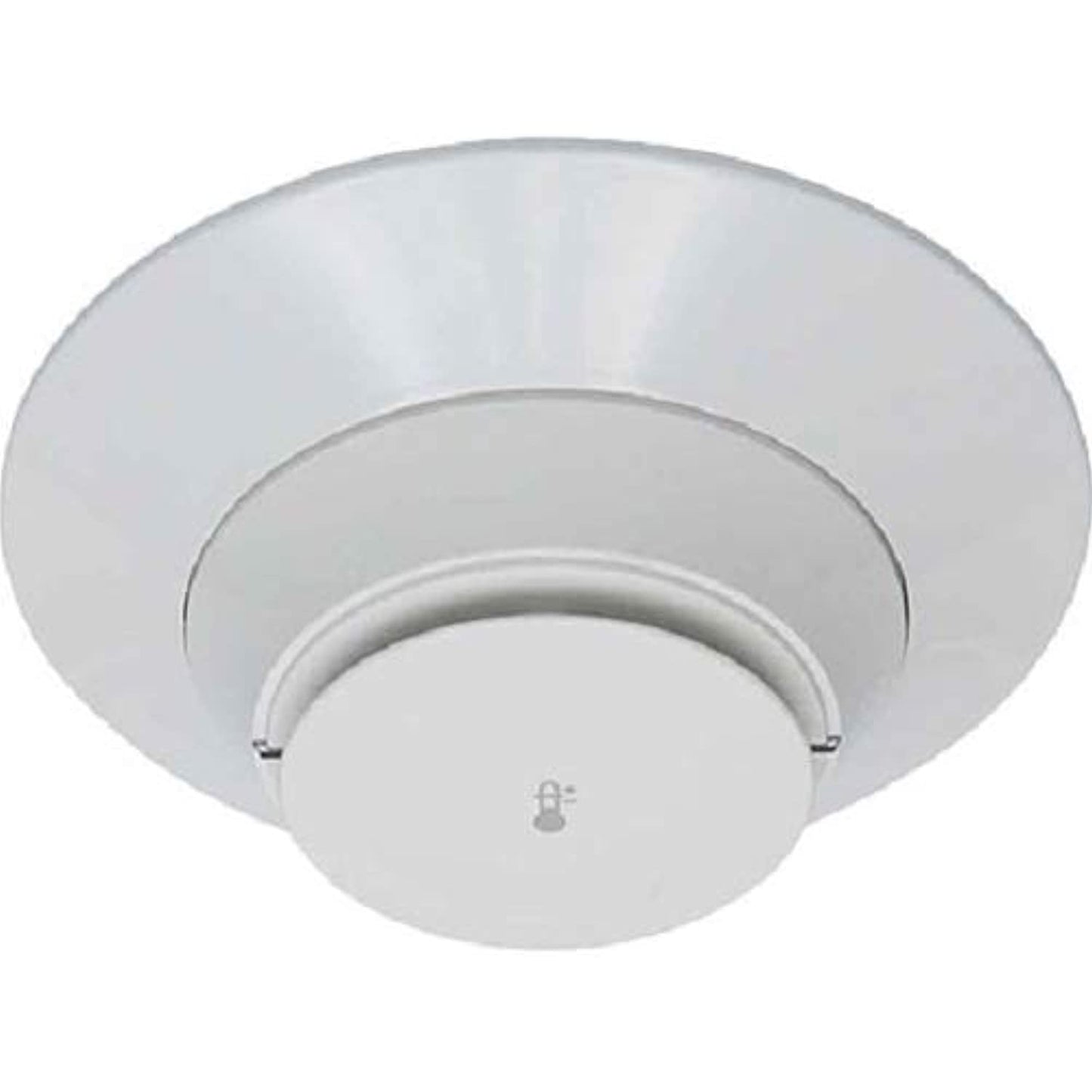 Fire-Lite H365HT Addressable Heat Detector, Low-Profile Intelligent 190°F Fixed Thermal Sensor and LiteSpeed Only, White