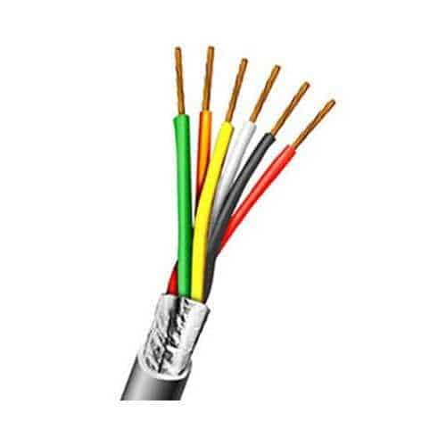 Aiphone 82220650C 6-Conductor, 22AWG, Shielded Wire, 500'