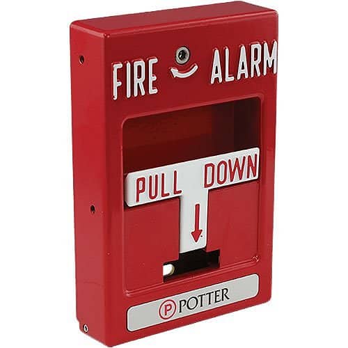 Potter P32-1T Single Action Pull Station, SPST