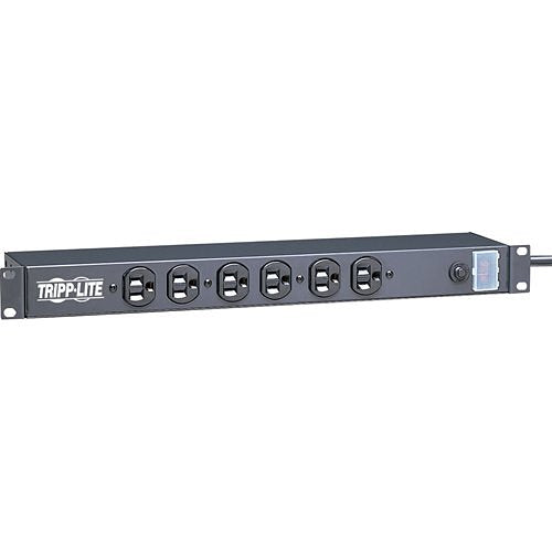 Tripp Lite DRS-1215 Surge Protector 14-Outlet Economy Network Server Surge Protector, 1U Rack-Mount, 15 (4.57 m)Cord, 3000 Jouless