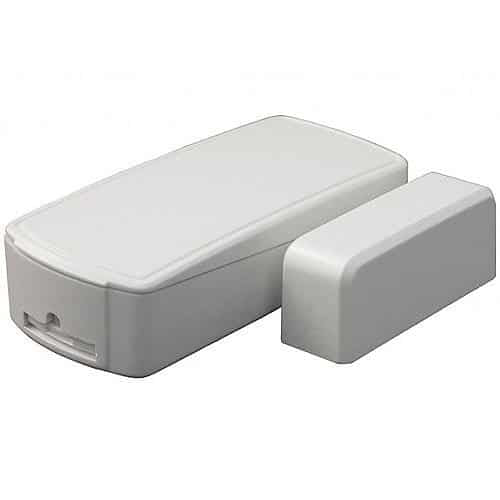 White door/window sensor on a white background