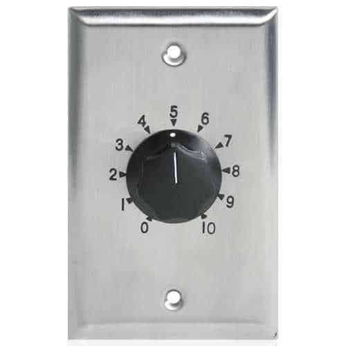AtlasIED AT35 35W Single Gang 70.7V Commercial Attenuator