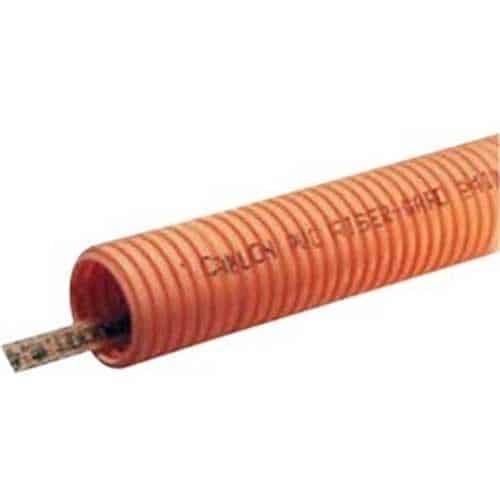 ABB DH4X1C-150 Carlon 1-1/2" Riser-Gard Corrugated Flexible Conduit with Tape, Orange, 150'