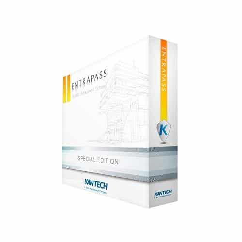 Kantech Entrapass Special Edition software packaging on a white background