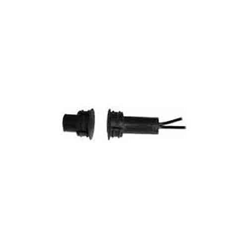 GRI 175-12-W 1/2" Snap Fit Rcessed Switch Set, Standard Gap up to 1", Open/Closed Loop, Cx2 Reed Form, DPDT, 5W, White