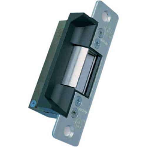 Door lock mechanism on a white background