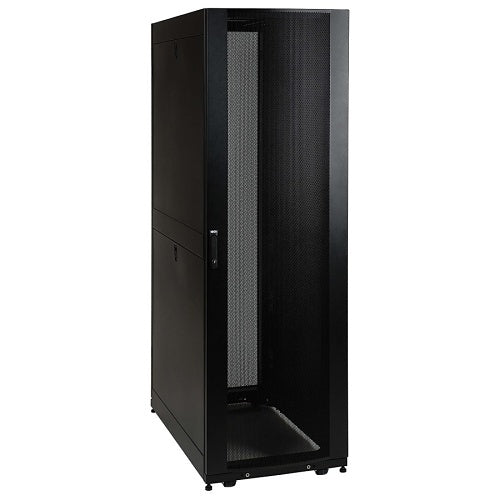 Tripp Lite SR42UB SmartRack Premium Standard-Depth Server Rack Enclosure, 42" (107cm), 3000lb (1360.8kg), 42U, (Replaces SR2000)