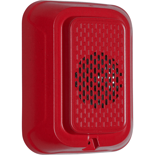 System Sensor HRL-LF L-Series 2-Wire, 24 Volt, 520Hz, Wall Sounder, Red