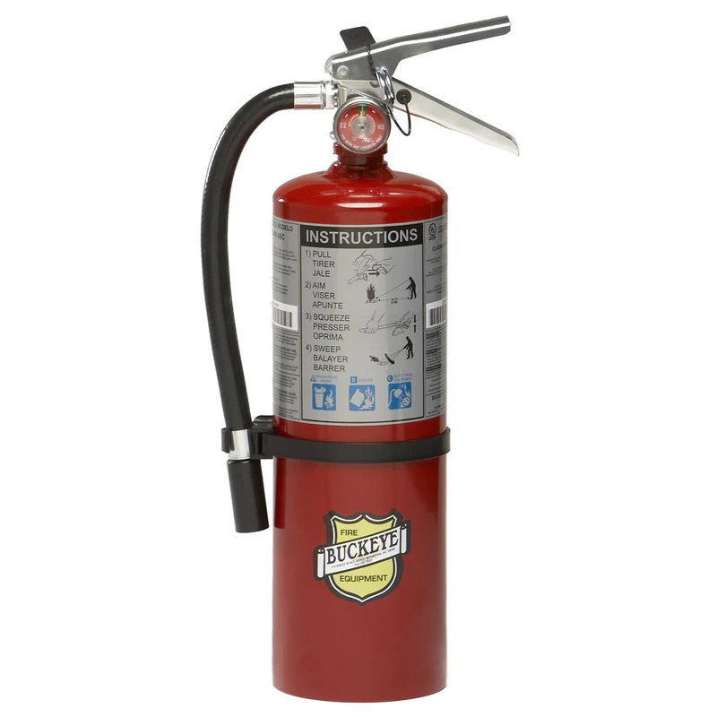 Buckeye 10914 ABC Multipurpose Dry Chemical Hand Held Fire Extinguisher w