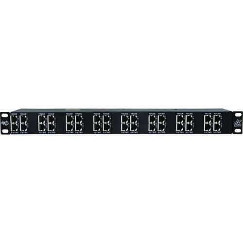 DITEK DTK-RM16EXTS Rack Mount PoE Extender Surge Protector, for shielded PoE extender circuits