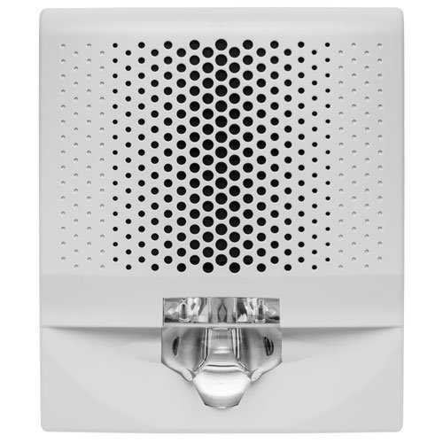 Kidde EG4AVWN Genesis EG4 Wall Horn/Strobe, 15-110cd, White, No Marking. Room Side Wiring Plate Included