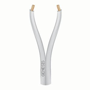 Genesis 10021101 22/2 Stranded General Purpose Zip Cable, 1000' (304.8 m), REELEX Pull Box, White