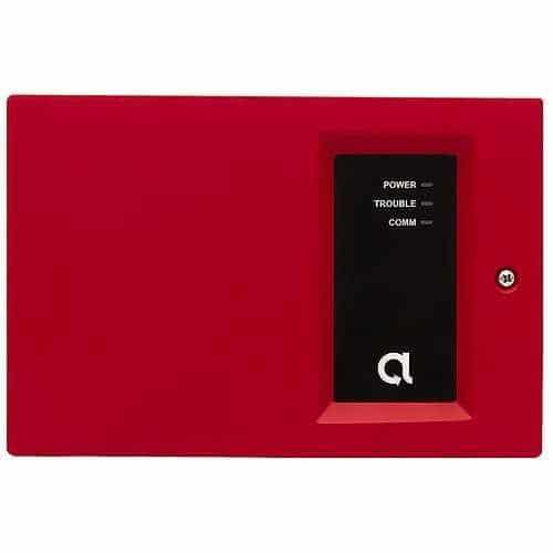 alula BAT-FIRE-ATT Universal 5G-Ready Fire Communicator, AT&T, Red