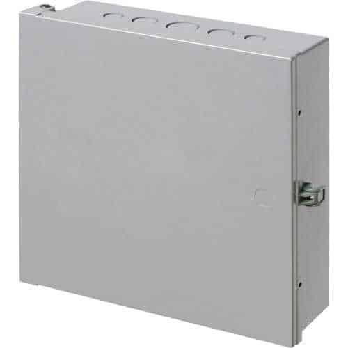 Arlington EB1212 Heavy-Duty Non-Metallic Enclosure Box, 12 12 4", NEMA3R, Gray