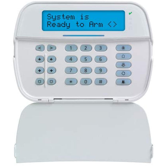 DSC HS2LCDRF9 PowerSeries Neo Full Message LCD Hardwired Security Keypad with Built-in PowerG Transceiver