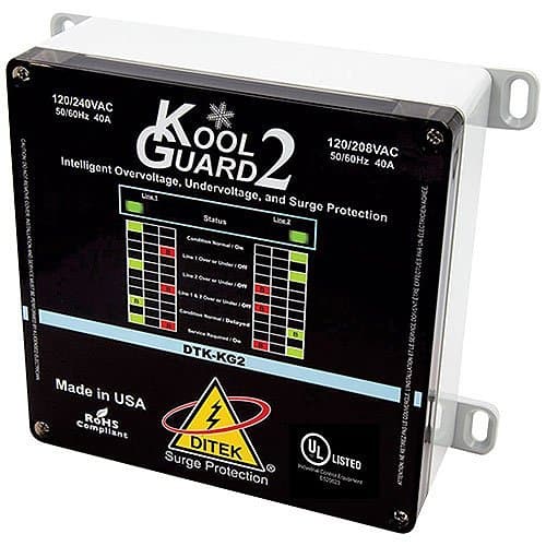 Kool Guard 2 surge protector with Ditek branding on a white background